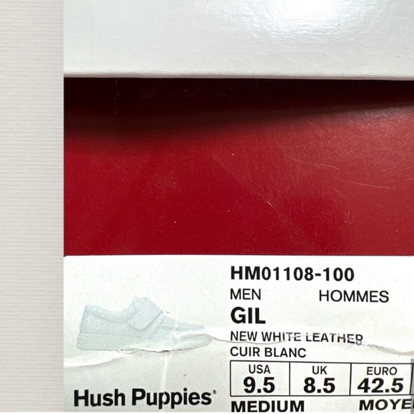 Hush Puppies Shoes Mens Size 9.5 | Zero G | Gil | White | Leather | $35.00 - Picture 6 of 7